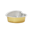 Aluminum foil heart-shape baking cup MC88-30