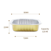 Square Aluminum Foil Baking Resistant Baking Cup MC90-22