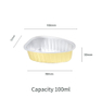 Heart-shaped Aluminum Foil Box MC106-30