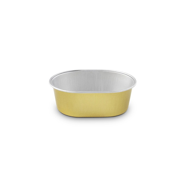 Colorful Oval Aluminum Foil Bake Cup MC76-25