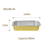 Rectangle Aluminum Foil Container MC184 Series