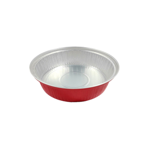 400ML Disposable Round Aluminum Foil Bowl, Food-Grade，MC140-35