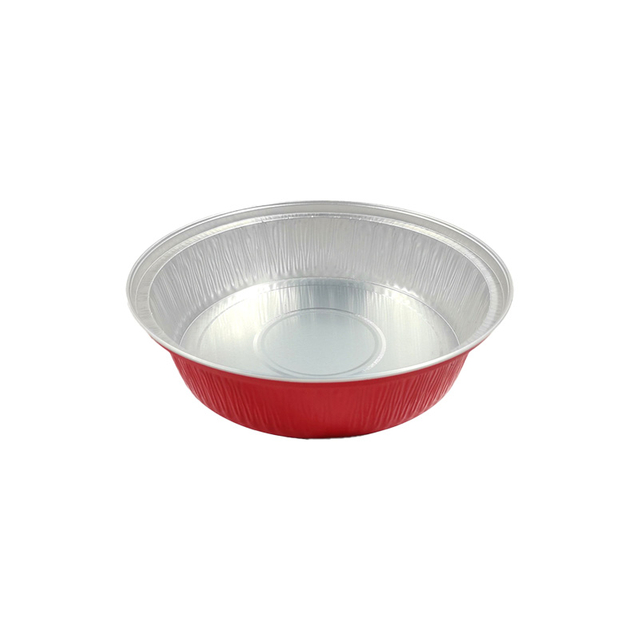 400ML Disposable Round Aluminum Foil Bowl, Food-Grade，MC140-35