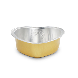Aluminum foil heart-shape baking cup MC88-30